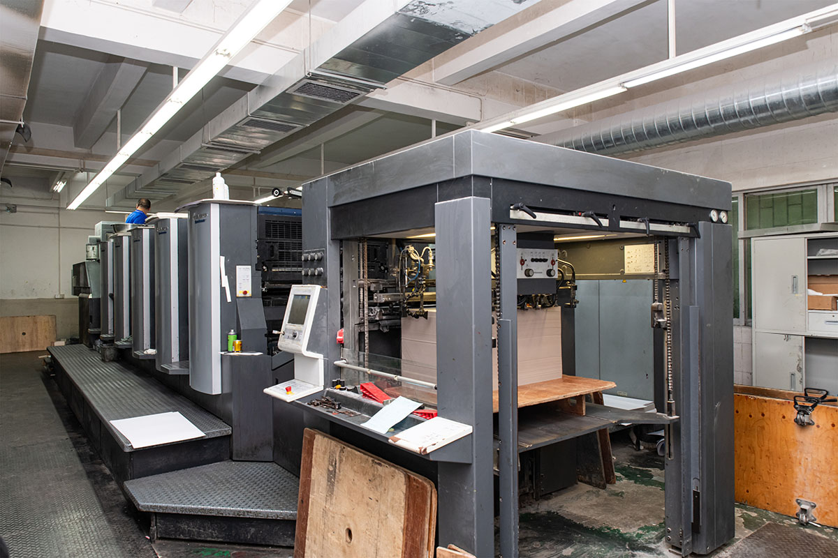 Heidelberg 5-Color Offset Press